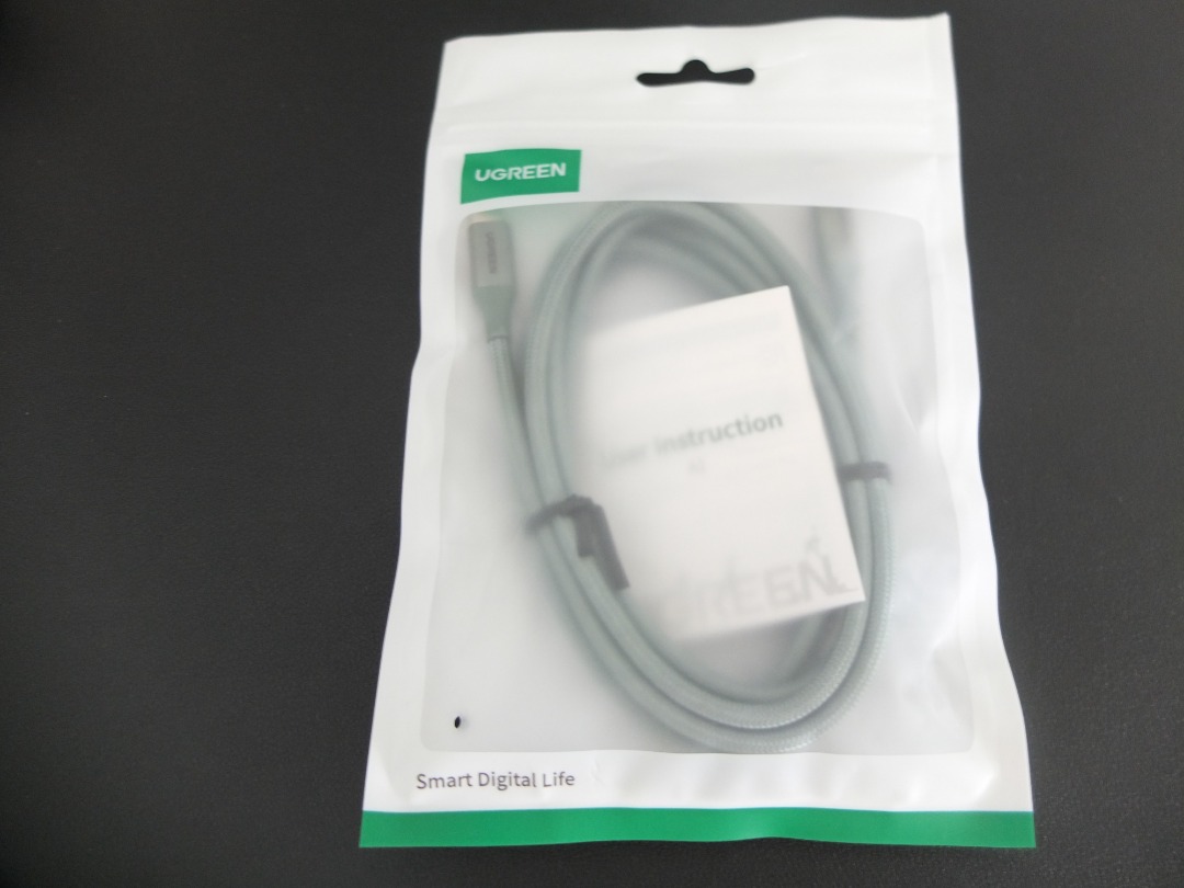 UGreen 100W Usb C to Usb C Cable - rare green colour, Computers & Tech ...