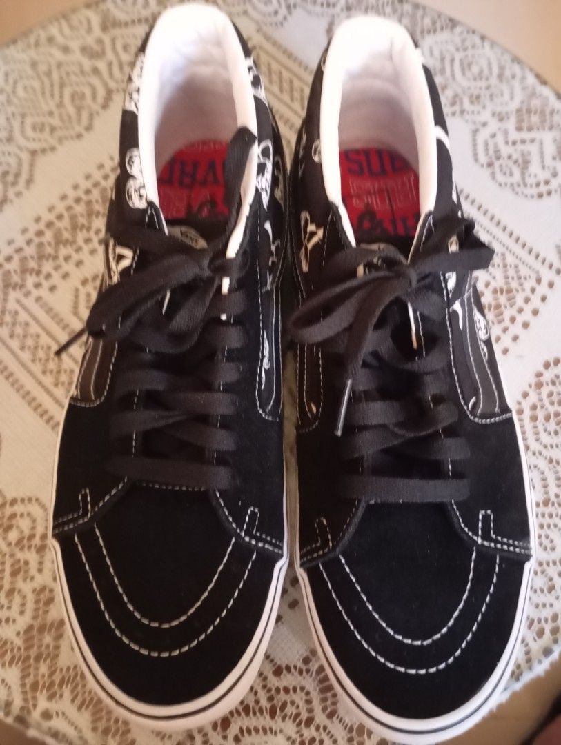Vans skull skate shoes Carousell