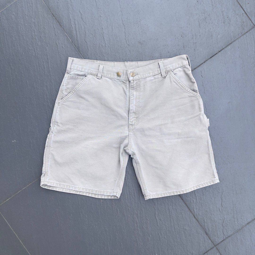 Vintage Carhartt B25 DES jorts Big patch Men s Fashion Bottoms Shorts on Carousell