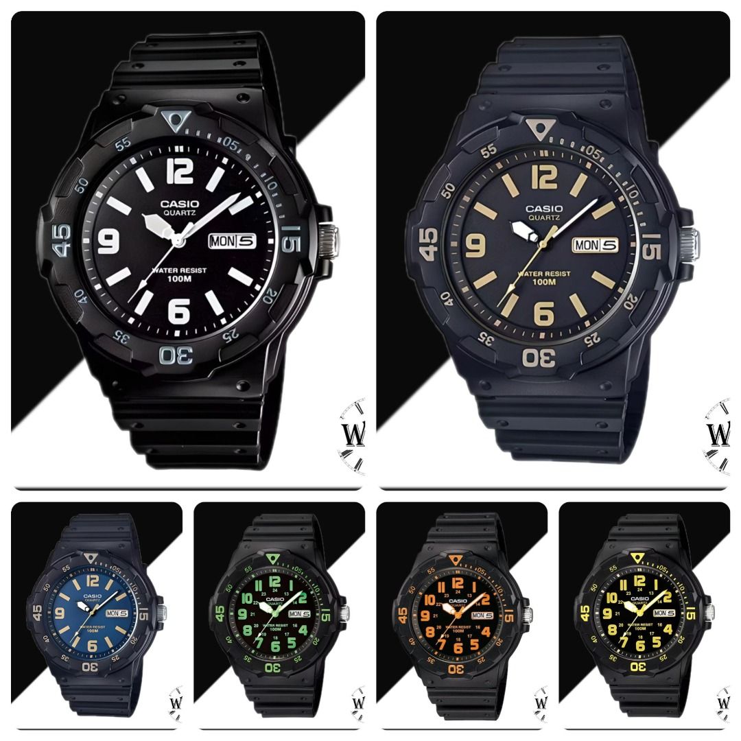 WCO MRW 200H Series x Casio ft. Classic Diver Men Casual Watch MRW200H MRW200 MRW 200 MRW 200H