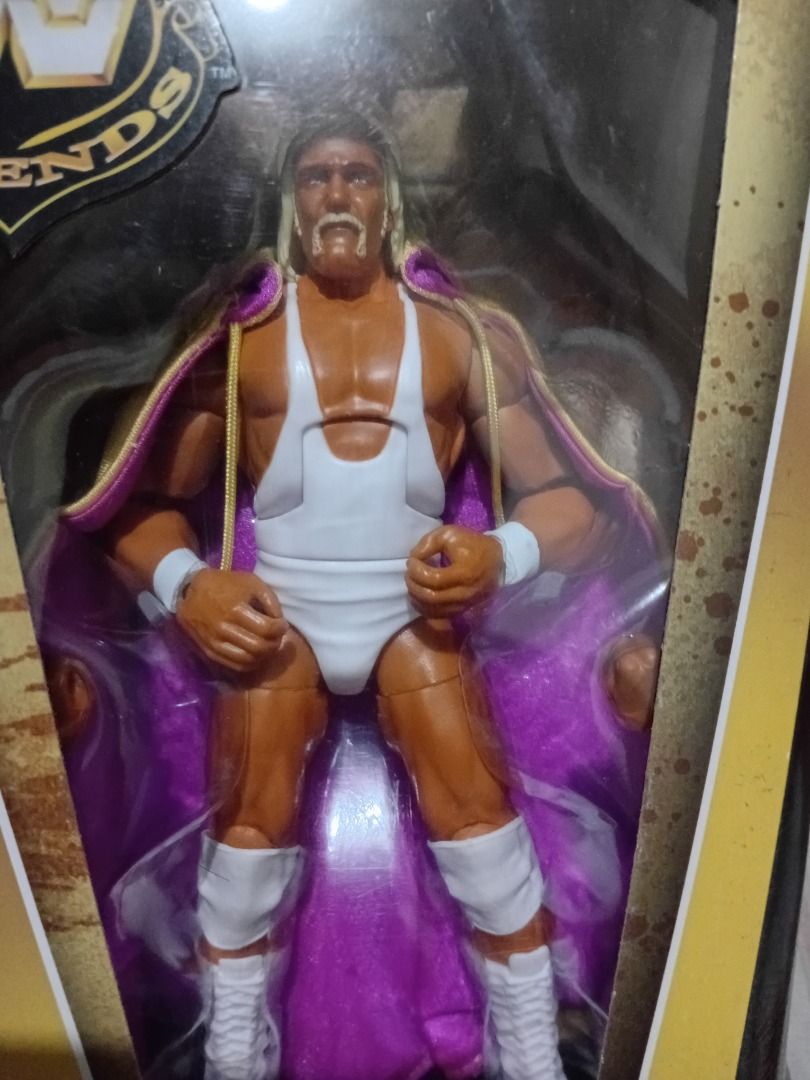 WWE elite Hulk Hogan (Category: Action & Battle Toys) located in Manila. Submitted by paksiwtokwa.paksiwtokwa (Listing ID 1332733239, Image 1). Description: Bnew WWE Elite Hulk Hogan MISB 1500php Location: project 8 Q.C..
