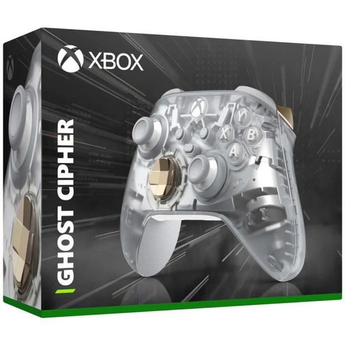 Xbox Wireless Ghost Cipher Controller (Category: Controllers) located in Singapore. Submitted by game_sale (Listing ID 1328264192, Image 1). Description: Color: Ghost Cipher Bluetooth enabled *1 year Warranty from Microsoft Singapore* Contents: Xbox Wireless Controller x 1 + AA Batteries (2). Up to 30ft wireless range. Experience the action like never before with the Xbox Series / One Wireless Controller. Reveal the mysteries within the Ghost Cip