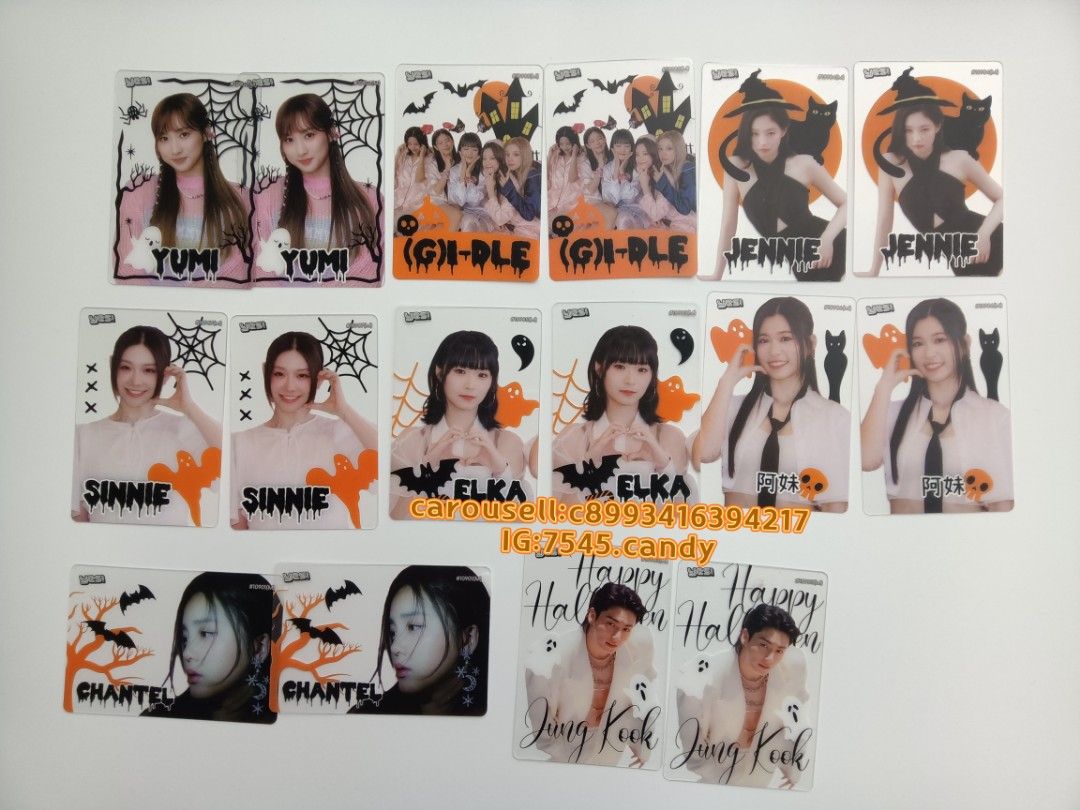 Yes Card 109期透明卡姚焯菲鐘柔美Lolly Talk 阿妹Elka Sinnie