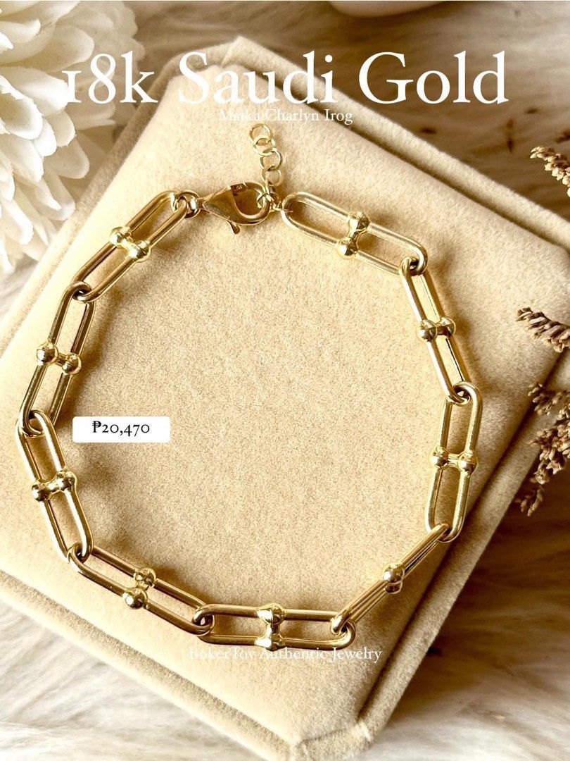 18k Gold Bracelets (Category: Bracelets) located in Manila. Submitted by malka.wrist.it (Listing ID 1332905893, Image 2). Description: Link bracelets! Chunky or slim, ang mahalaga ay totoong gold na ang alahas mo, sis!✨ Ang gagandaaaa! Braso ko po yan, kaya Own actual pictures, what you see is what you get💯🔥 ✅First Pay, First Served 💵PAYMENT FIRST ❌NO COD/COP kahit meetup (wag makulit) 📍Balanga Bataan (no house pickup) 🛵Daily Meetup: Vista M