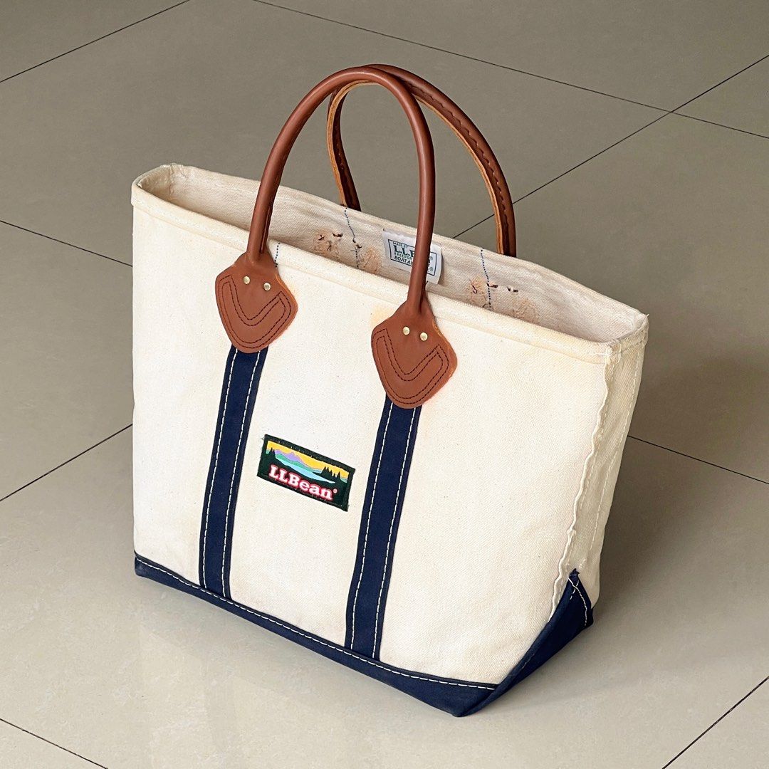 1980 s LL Bean tote bag Men s Fashion Bags Backpacks on Carousell