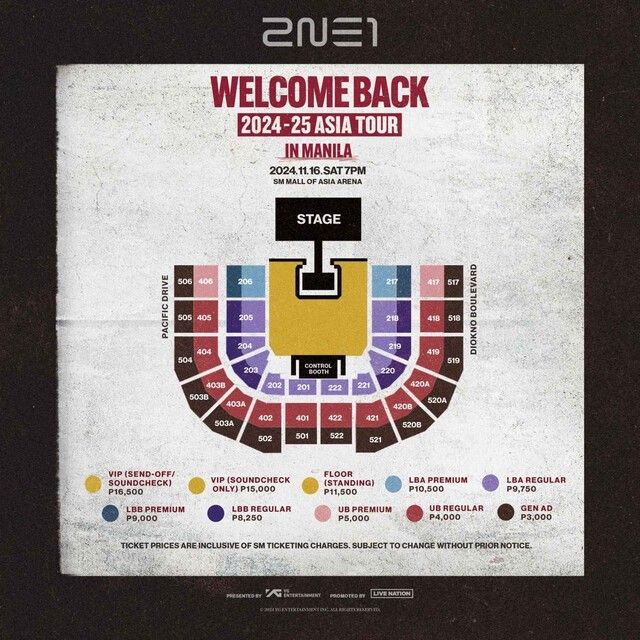 WTB/LF: 2NE1 WELCOME BACK MANILA (Category: Events Tickets) located in La Trinidad. Submitted by fiestasol (Listing ID 1332933465, Image 2). Description: WTB/LFS 2NE1 WELCOME BACK MANILA DAY 1 OR DAY 2 LEGIT SELLER PLS 2 TIX (adjacent seats) PREFERABLY LBA PREMIUM LBA REGULAR LBB PREMIUM LBB REGULAR.