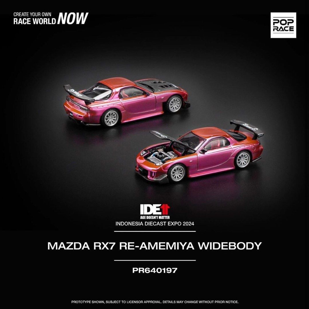 ポップレースIDE11 MAZDA RX-7 POP RACE ディナー限定 ポップレースIDE11 MAZDA RX-7 POP RACE ディナー限定（sold out