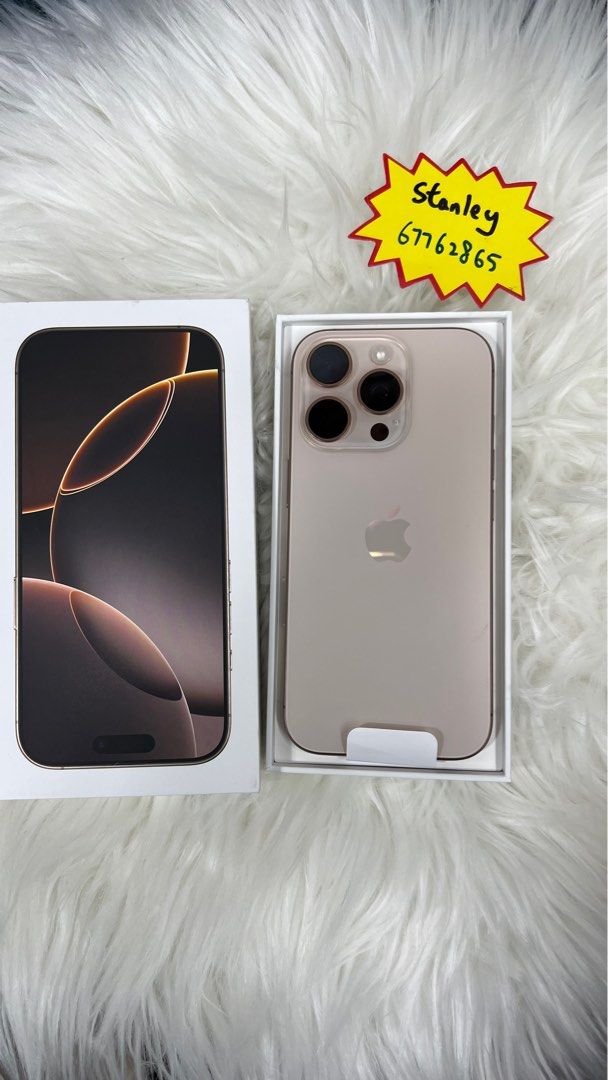 送料無料商品の通販 香港版 海外版 iPhone 16 Pro 512GB ブラック チタニウム スマートフォン本体