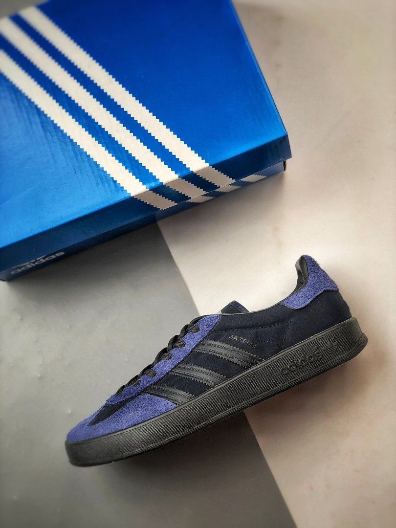 adidas Gazelle Indoor Hikari Shibata Night Indigo Shoes, Men's Fashion,  Footwear, Sneakers on Carousell