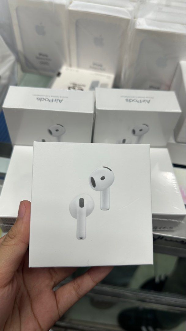 AirPods Gen 4 (Category: Earphones) located in San Juan City. Submitted by ___khaleesi (Listing ID 1332910670, Image 1). Description: Latest AirPods OnHand pm .