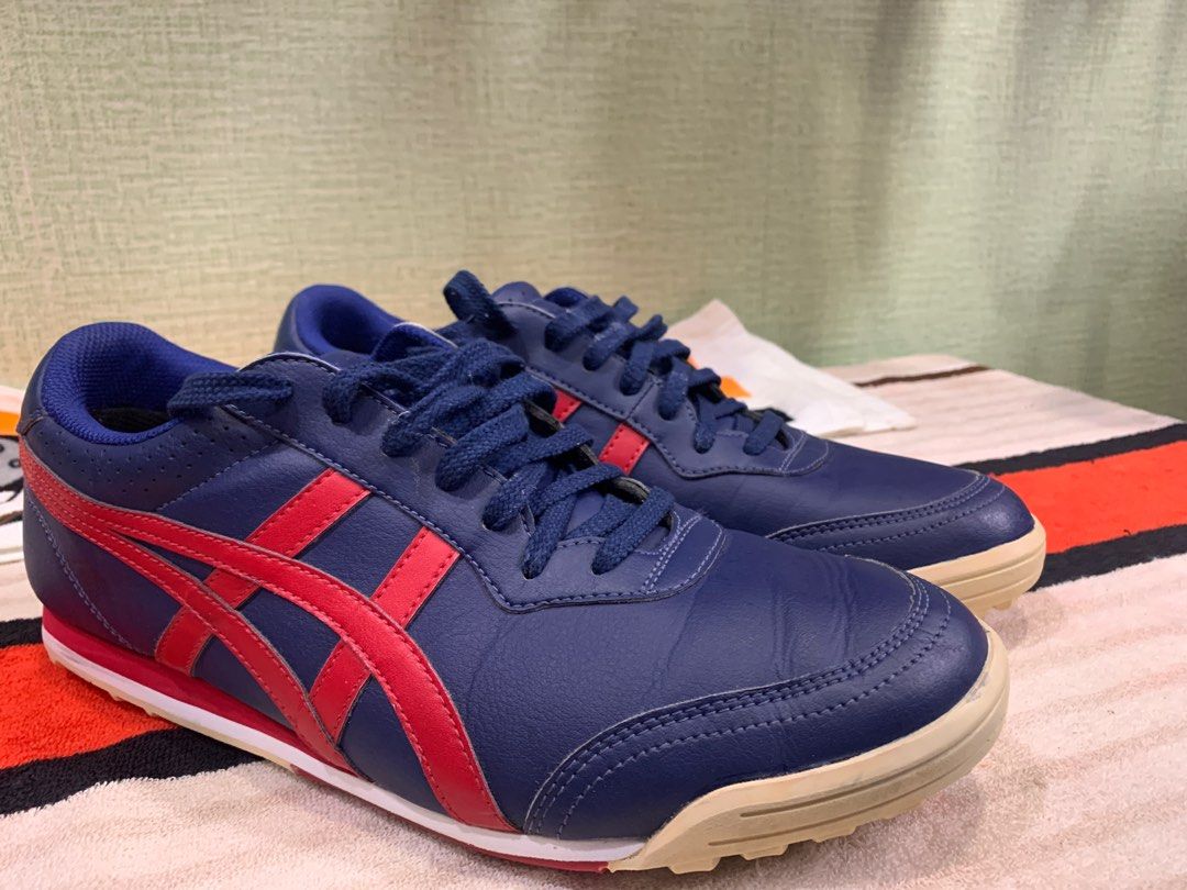 Asics Gel Preshot Classic 2 Spikeless Golf Shoes Special Blue Red JDT Color LIKE NEW Condition Size US9 UK8 27cm RM250 Only Sports Equipment Sports Games Golf on Carousell