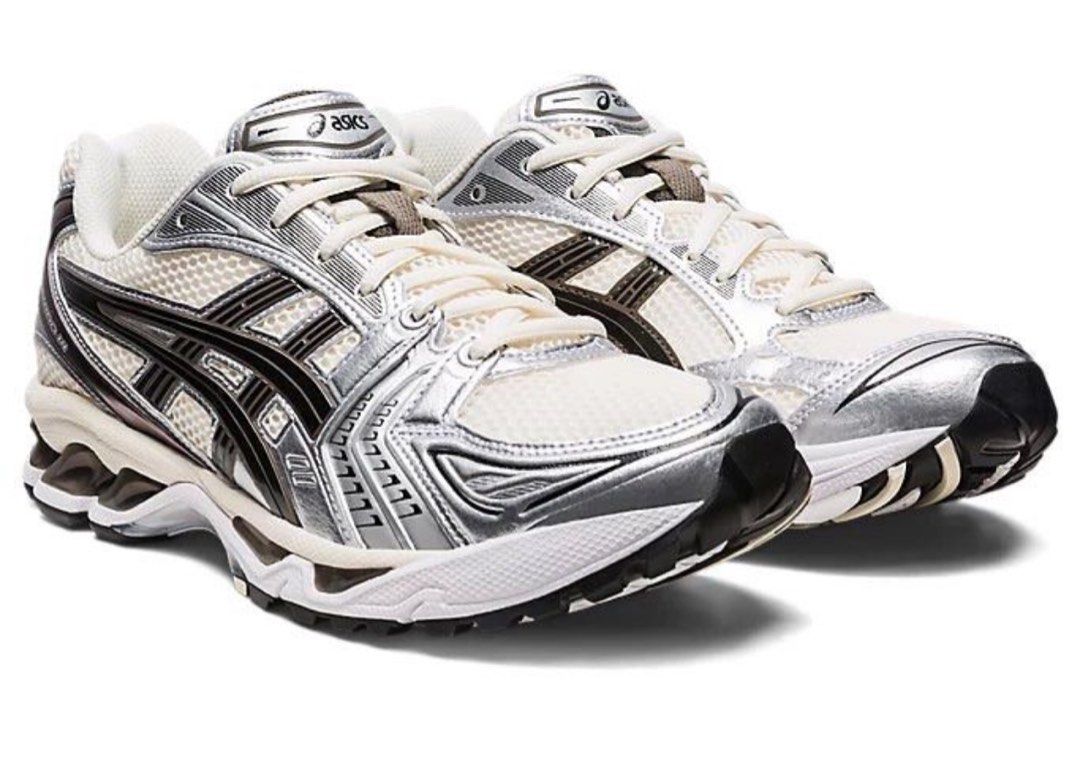 ASICS Gel-Kayano 14 in cream black, Women's Fashion, Footwear