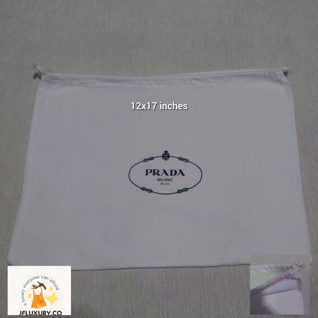 Prada dust bag authentic online