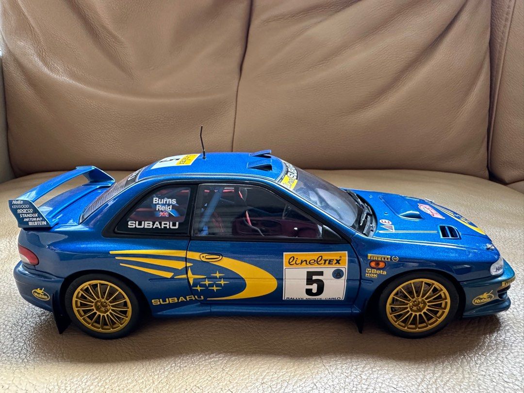【ファッション通販】の商品をすべて ☆激レア絶版*AUTOart*1/18*1999 Subaru Impreza WRC #5 1999 レーシングカー