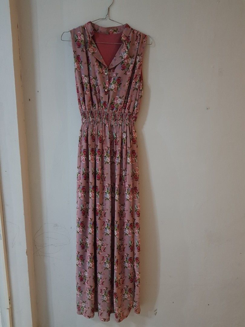 Baju dress bunga2 clearance