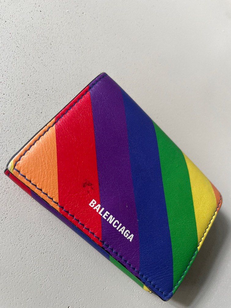 Balenciaga rainbow wallet shop