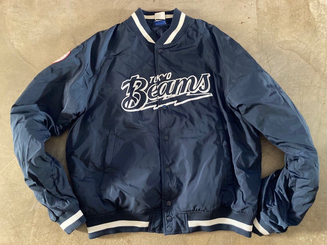 Beams x champion bomber jacket
