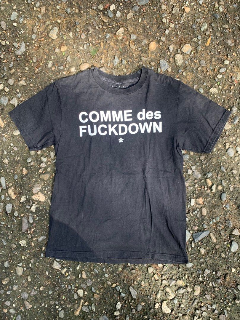 Black Skale Comme des Fuckdown (Category: Tshirts & Polo Shirts ) located in Burgos, Ilocos Norte. Submitted by copthrift (Listing ID 1332902233, Image 1). Description: .