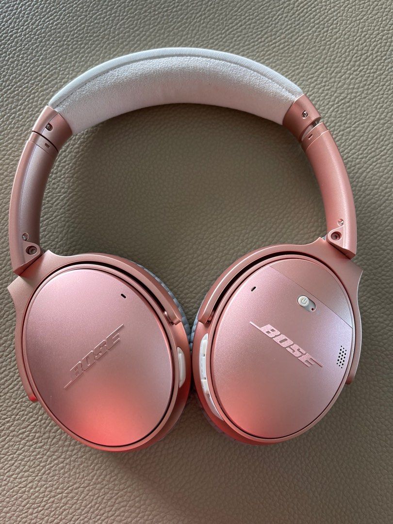 Bose Quietcomfort Pink Headphones Audio Headphones Headsets on Carousell