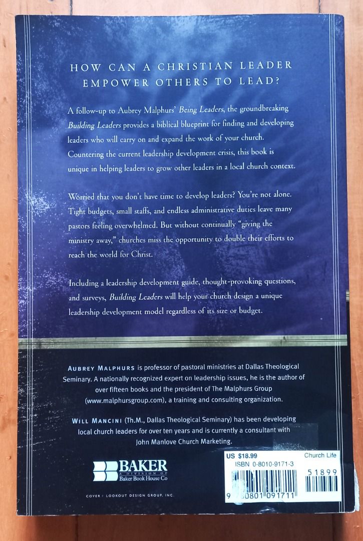 Building Leaders: Blueprints for Developing Leadership at Every Level ...