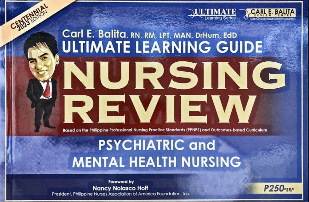 CBRC NURSING REVIEWER (Category: Textbooks) located in Taytay. Submitted by ecxds (Listing ID 1332903645, Image 3). Description: CARL BALITA NURSING REVIEWER BOOK 100 EACH.