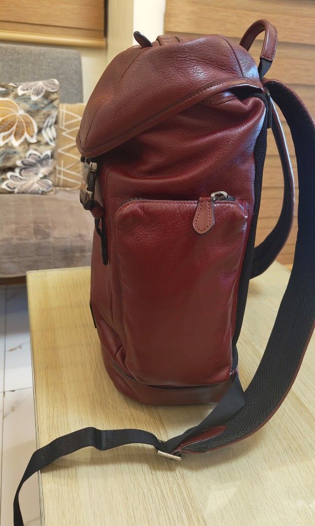 Coach ranger backpack red best sale