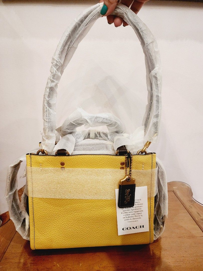 Coach Rogue 25 Regenerative Leather Bag (Category: Shoulder Bags) located in Valenzuela. Submitted by absolutelychick (Listing ID 1317051699, Image 2). Description: with original dustbag and paperbag jrs, lbc, j&t lalamove/grab ready.