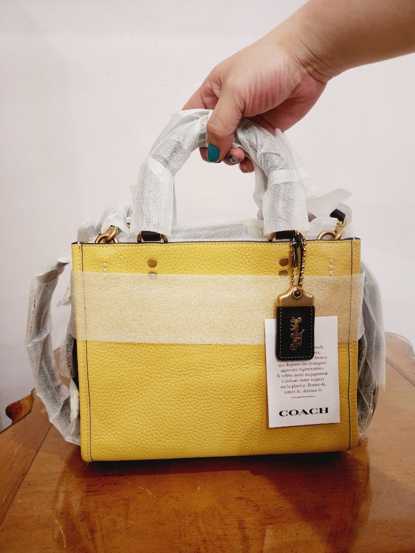 Coach Rogue 25 Regenerative Leather Bag (Category: Shoulder Bags) located in Valenzuela. Submitted by absolutelychick (Listing ID 1317051699, Image 1). Description: with original dustbag and paperbag jrs, lbc, j&t lalamove/grab ready.
