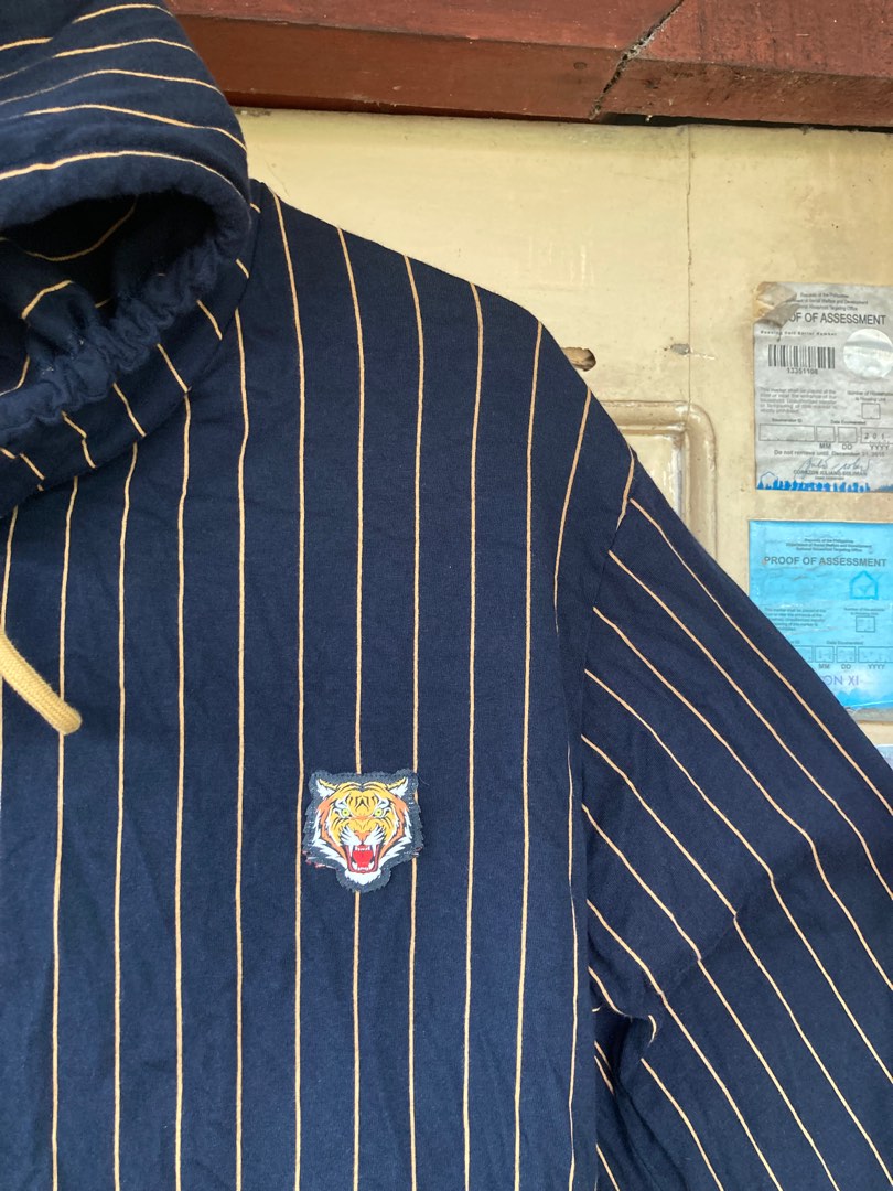 Denim & Flower Tiger Logo, Men's Fashion, Coats, Jackets and Outerwear ...