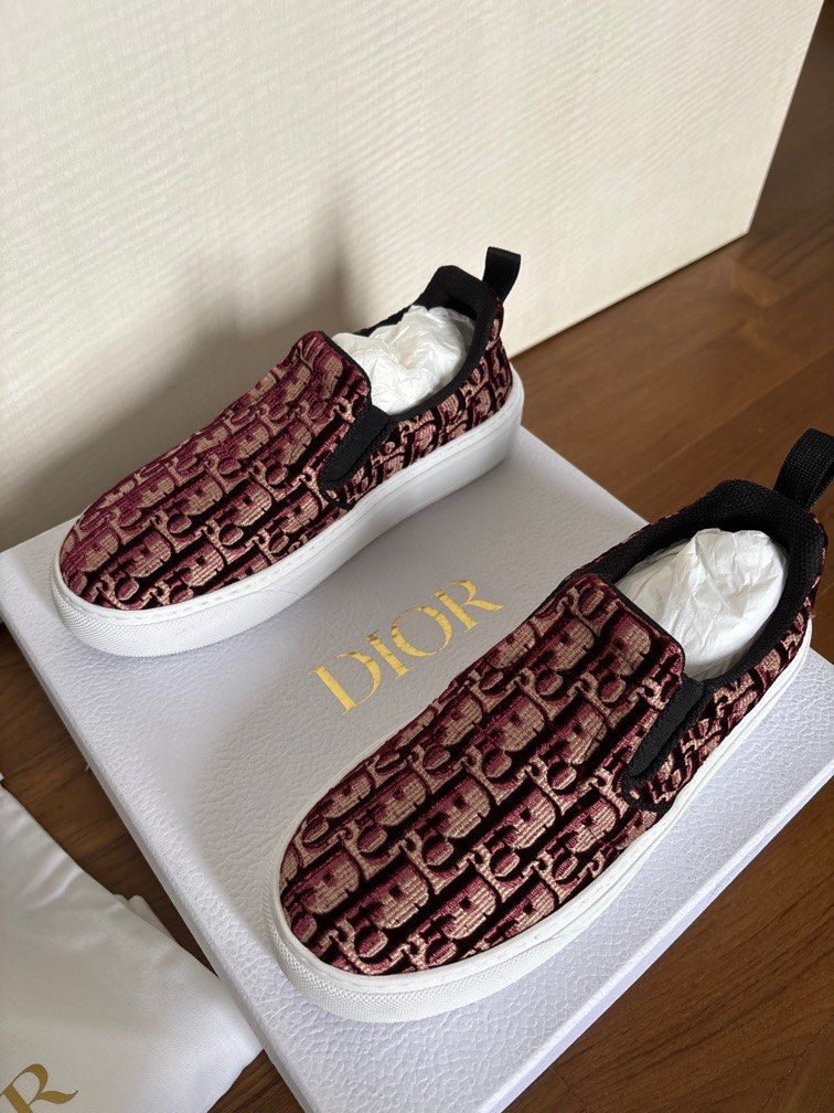 Dior slip on sneakers store