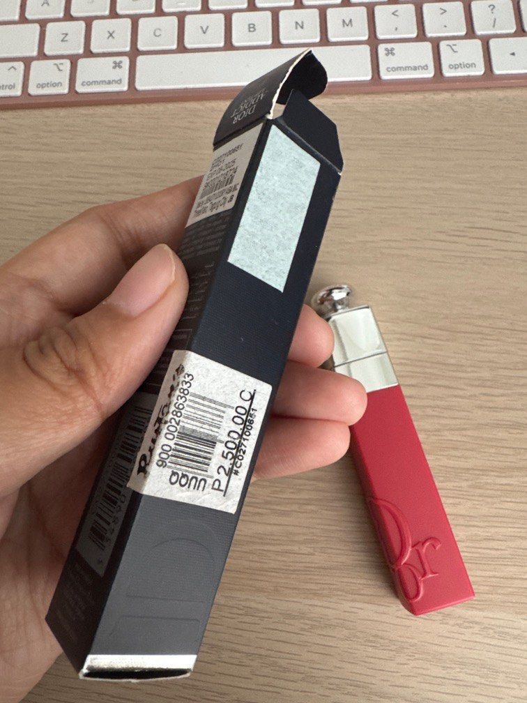 Dior Addict Lip Tint (Category: Makeup) located in Pasig City. Submitted by jeimso (Listing ID 1332810153, Image 2). Description: Authentic bought from rustans at 2500 rfs: decluttering .