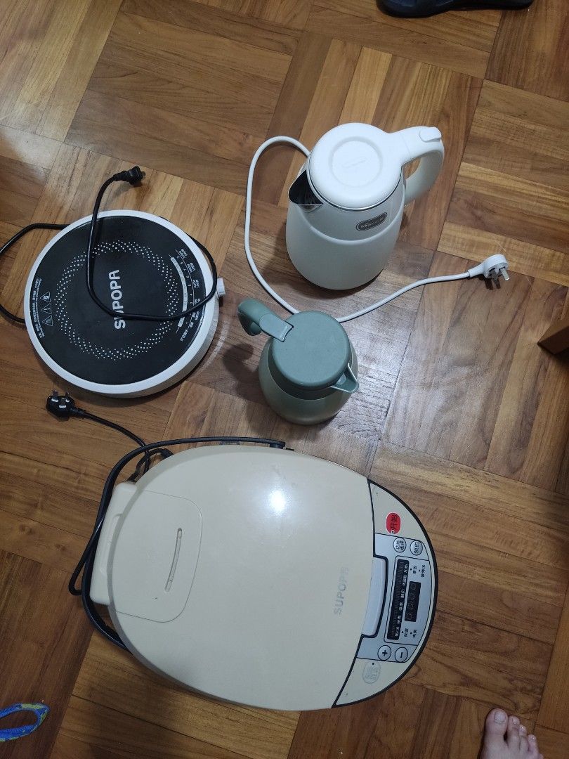 Electric Stove, Thermal, Kettle, Cooker, 家庭電器, 廚房電器, 水壺 Carousell