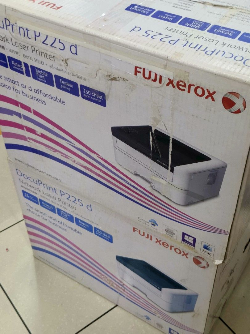 Fujixerox Laser Printer Docuprint P225d Network laser Printer (Category: Printers, Scanners & Copiers) located in Quezon City. Submitted by gadgetsun (Listing ID 1332879773, Image 2). Description: .