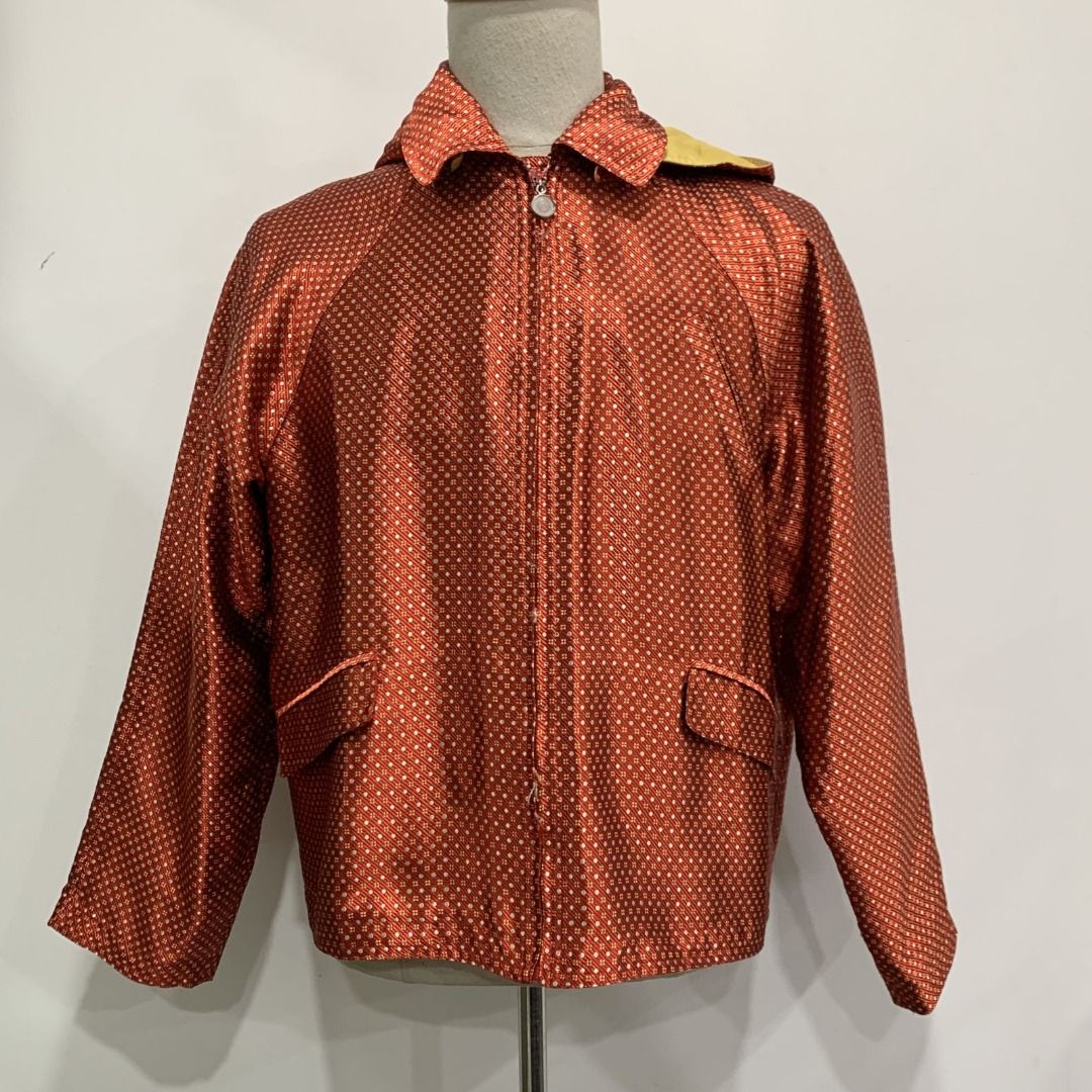 Versace red jacket hot sale