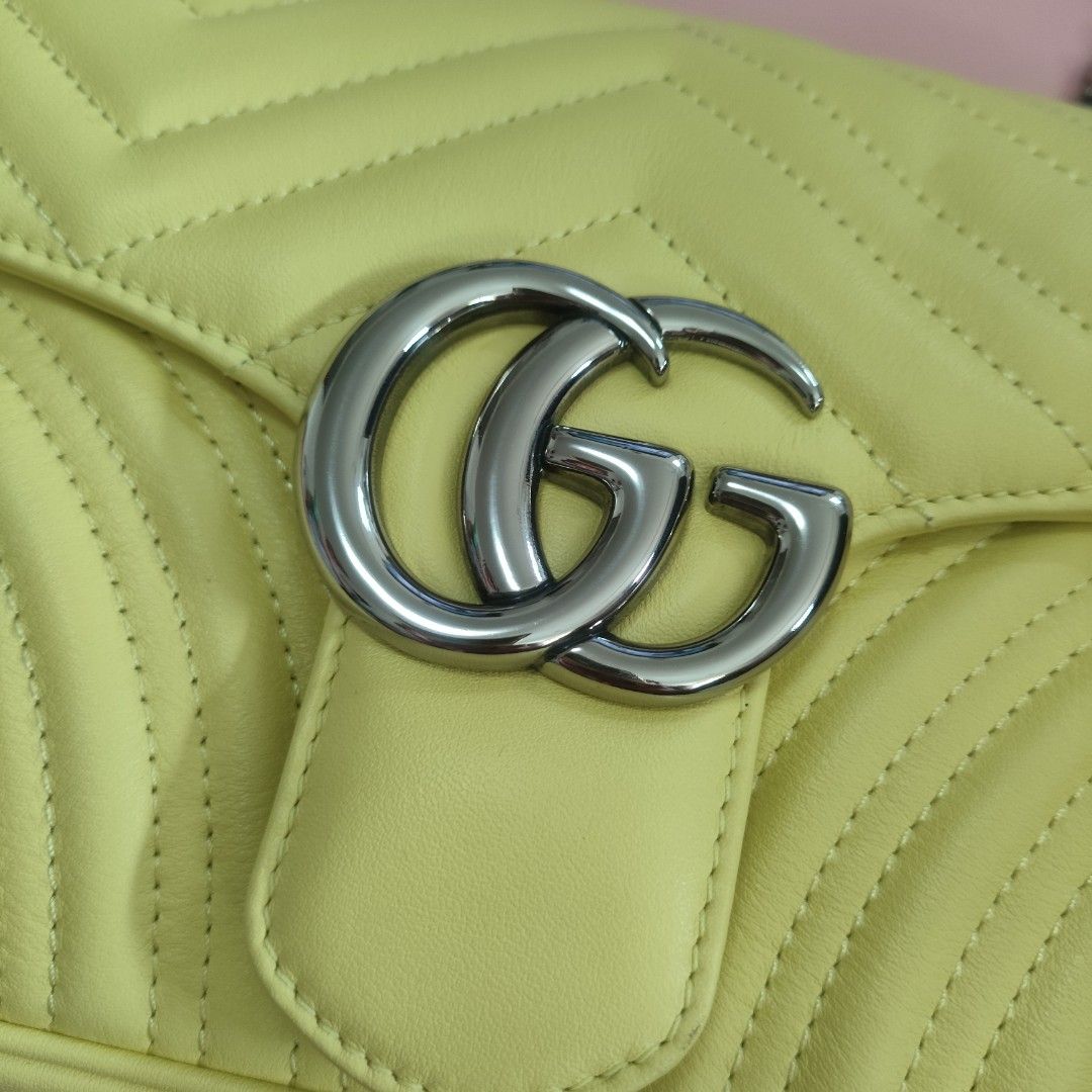 Gucci pastel yellow top