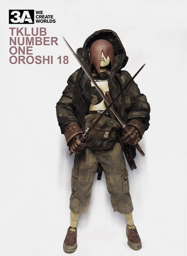 Hot 3A ThreeA 1/6 Tomorrow King TK Oroshi 18 TKlub One Popbot