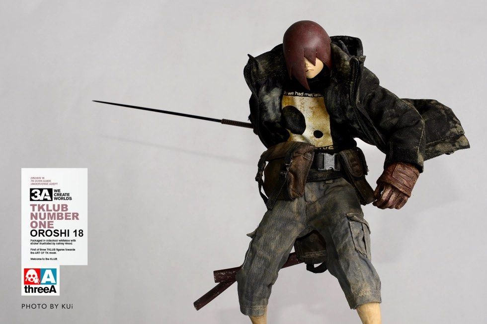 TOMORROW KING OROSHI 18 フィギュア　threea Review Tomorrow King Oroshi by threeA - YouTube