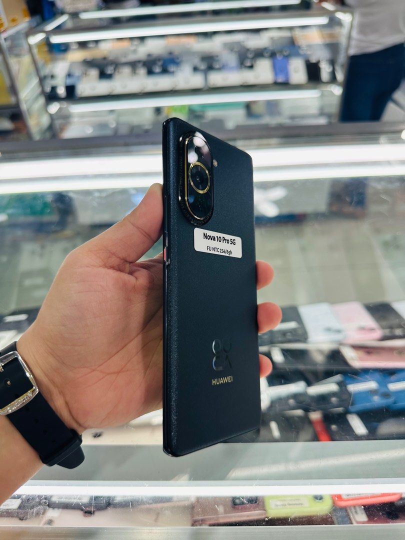 Huawei Nova 10 Pro 256gb Dualsim (Category: Huawei) located in San Juan City. Submitted by javedsgadgetshop (Listing ID 1332799297, Image 3). Description: OPEN FOR INSTALLMENT VIA CREDIT CARD/GGIVES/SPAY/BILLEASE & SWAP/TRADE-IN! BUY AND SELL! Quick Specs : Huawei Nova 10 pro 5G •256gb •NTC Variant •Good batt health •Factory Unlock •95% Smoothness •No hidden issue | No Repaired •100% Authentic | Not Refurbished •w/ OEM Charger & store warranty ❣️