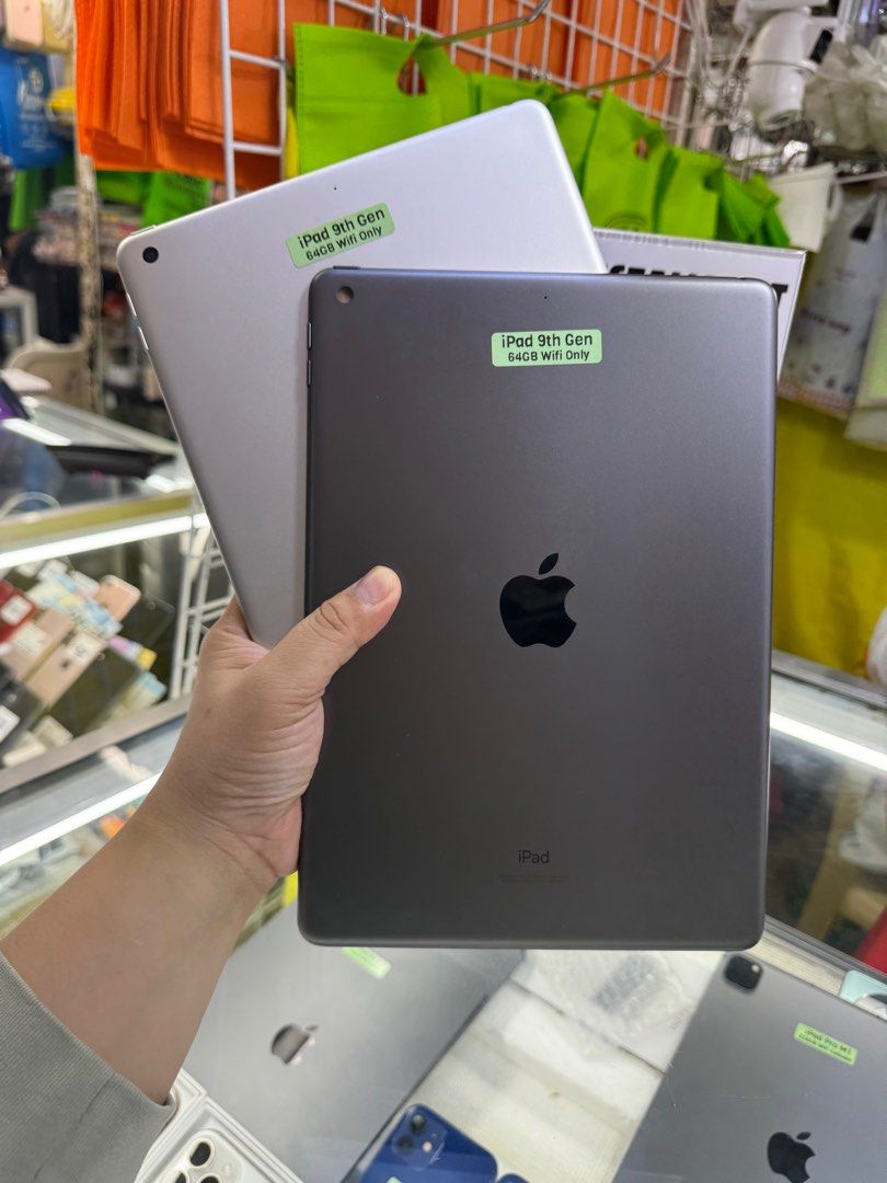 iPad 9th Gen 64GB Wifi Only No Issue (Category: iPad) located in Pasig City. Submitted by fairgadgetshop (Listing ID 1332906886, Image 1). Description: Buy/Sell/Trade/Swap Legit Seller w/ Physical Store Mabilis Kausap Installment via Credit Card, GGives, Gcredit, SPaylater and Billease with additional interest We accepting Brandnew or Secondhand iPad 9th Gen 64GB Wifi Only Working Fingerprint/Truetone No hidden Account/No Issue Reset all you want