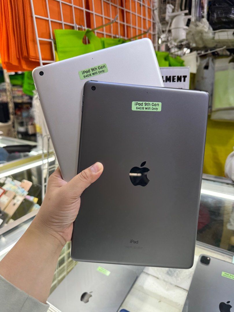 iPad 9th Gen 64GB Wifi Only No Issue (Category: iPad) located in Pasig City. Submitted by fairgadgetshop (Listing ID 1332906886, Image 2). Description: Buy/Sell/Trade/Swap Legit Seller w/ Physical Store Mabilis Kausap Installment via Credit Card, GGives, Gcredit, SPaylater and Billease with additional interest We accepting Brandnew or Secondhand iPad 9th Gen 64GB Wifi Only Working Fingerprint/Truetone No hidden Account/No Issue Reset all you want