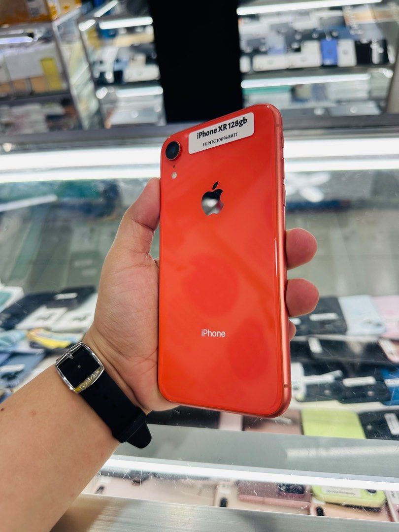 Iphone XR 128gb 100% batt Malabo Front Cam (Category: iPhone X Series) located in San Juan City. Submitted by javedsgadgetshop (Listing ID 1332798189, Image 2). Description: OPEN FOR INSTALLMENT VIA CREDIT CARD/GGIVES/SPAY/BILLEASE & SWAP/TRADE-IN! BUY AND SELL! Quick Specs : Iphone XR (Malabo front cam) •128gb •NTC Variant •100% batt health •Factory Unlock •95% Smoothness •No hidden issue | No Repaired •100% Authentic | Not Refurbished •w/ OEM C