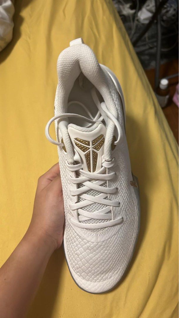 Kobe Mamba Focus Metallic Gold Women s Fashion Footwear Sneakers on Carousell