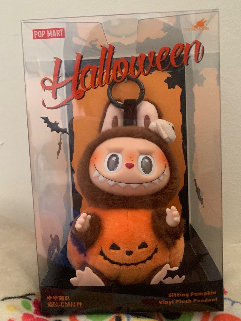 Labubu Happy Halloween Party Series Sitting Pumpkin Vinly Plush Hobbies Toys Toys Games Labubu Halloween 1729944585 Daac82fa Progressive 