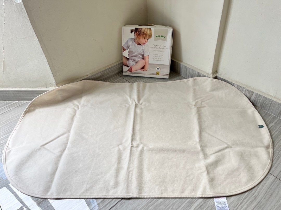 Little Green Sheep Organic Mattress Protector To Fit Stokke Sleepi Leander Cot Babies Kids Baby Nursery Kids Furniture Childrens Beds on Carousell