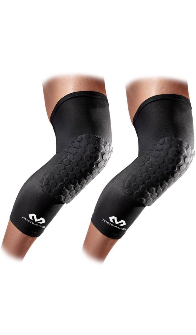 McDavid Hex Knee Pads Compression Leg Sleeve for Basketball Volleyball Weightlifting Sports Equipment Sports Games Racket Ball Sports on Carousell