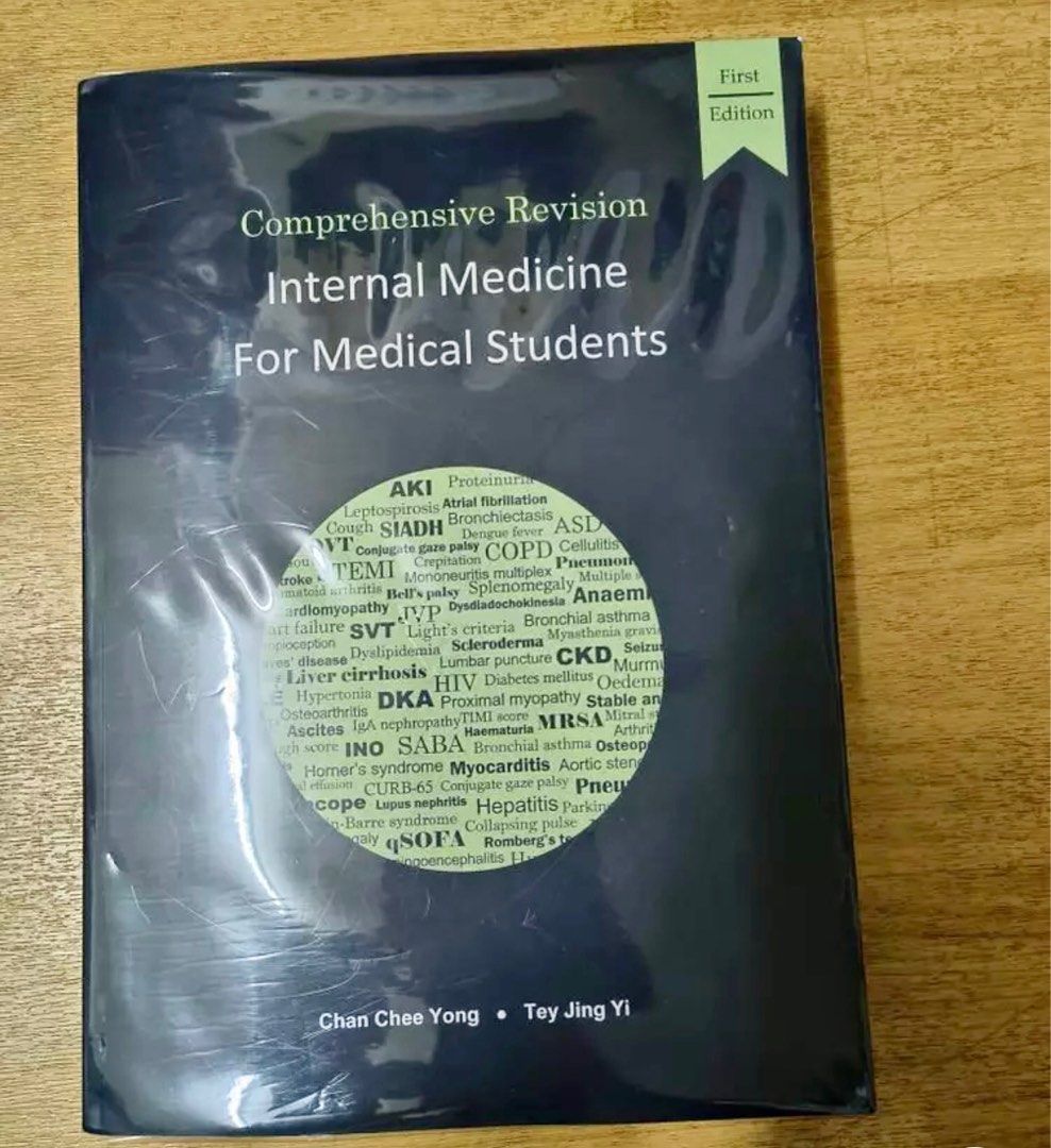 Medbook: Comprehensive revision internal medicine by CCY (Category: Textbooks) located in Petaling Jaya. Submitted by farhana_alya (Listing ID 1322504085, Image 1). Description: - All book are available -Check out through carousel onlyy, book receive through tele (@Farhana Alya) -How?: Buy button> fill in detail (name and phone number> delivery provider pick meet up> place order> make payment> Text on tele to receive your books.