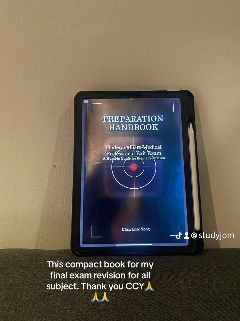 Medbook: Preparation handbook Undergradute medical exam guide by CCY (Category: Textbooks) located in Petaling Jaya. Submitted by farhana_alya (Listing ID 1322503164, Image 3). Description: - All book are available -Check out through carousel onlyy, book receive through tele (@Farhana Alya) -How?: Buy button> fill in detail (name and phone number> delivery provider pick meet up> place order> make payment> Text on tele to receive your books.