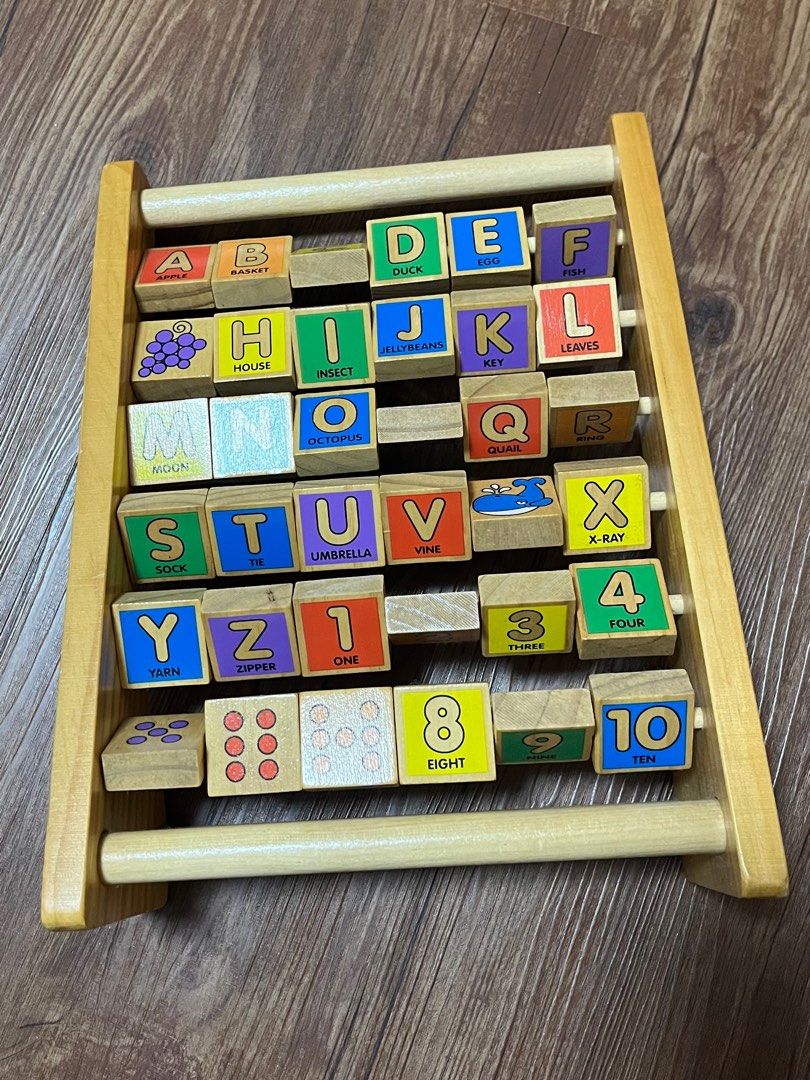 Melissa and doug abc 123 abacus new arrivals