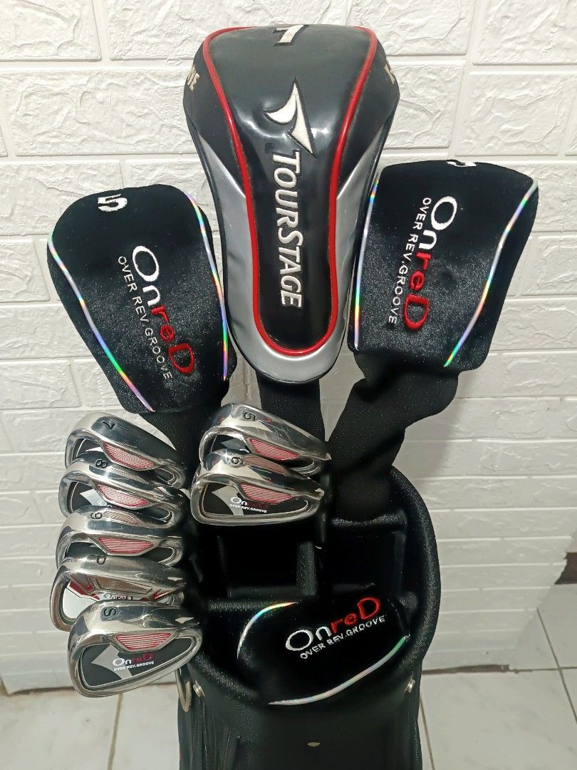 Tsuruya OnreD Over Rev. Groove 10.5° Driver Regular Graphite Shaft Onred Grip Tsuruya OnreD Over Rev. Groove 10.5° Driver Regular Graphite Shaft Onred Grip