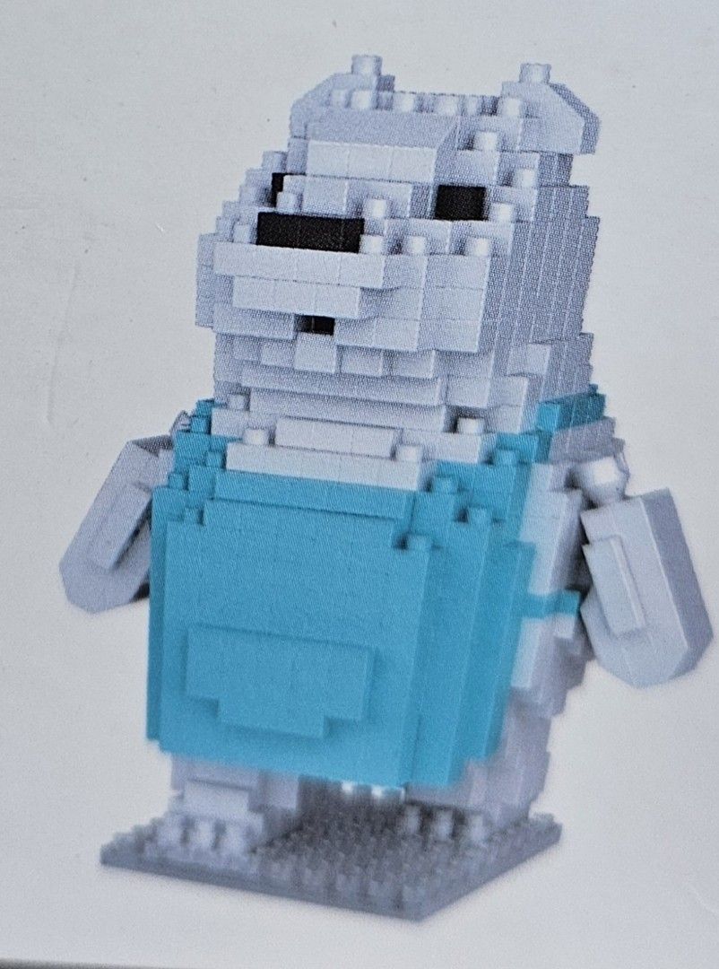 MINISO We Bare Bears BUILDING 3D BLOCKS LEGO Cute Ice Bear 440 pcs